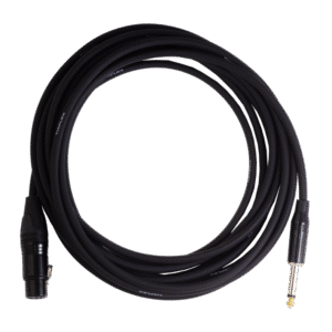 CABO PARA MICROFONE 3 METROS XLR X P10 MONO