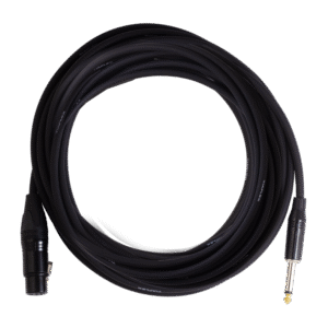 CABO PARA MICROFONE 5 METROS XLR X P10 MONO