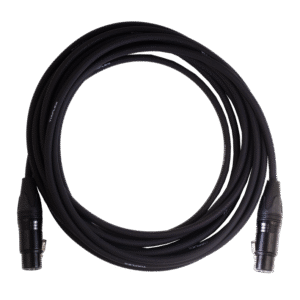 CABO PARA MICROFONE 5 METROS XLR F x XLR M BALANCEADO
